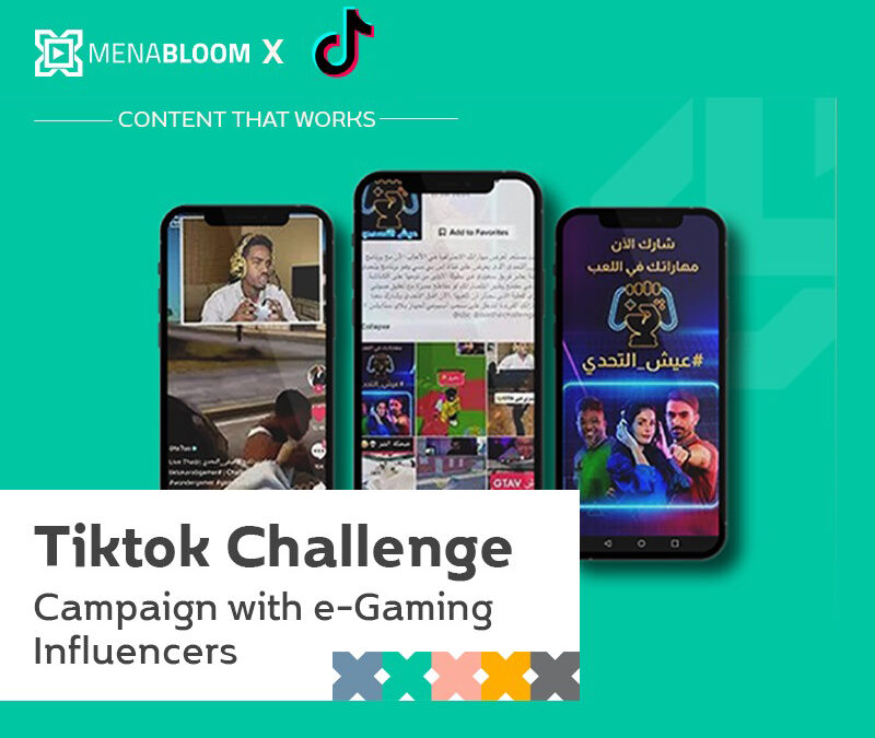 TIKTOK Challenge Campaign with e-Gaming Influencers
