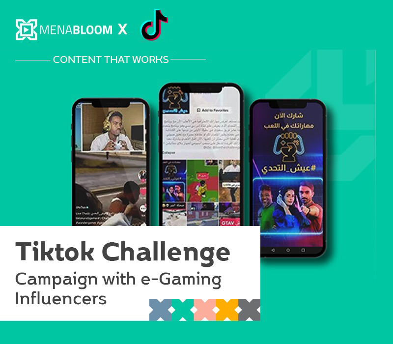 TIKTOK Challenge Campaign with e-Gaming Influencers