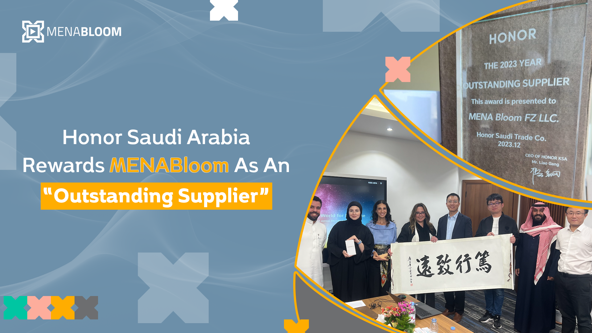 Honor Saudi Arabia Rewards MENABloom As An “outstanding supplier”