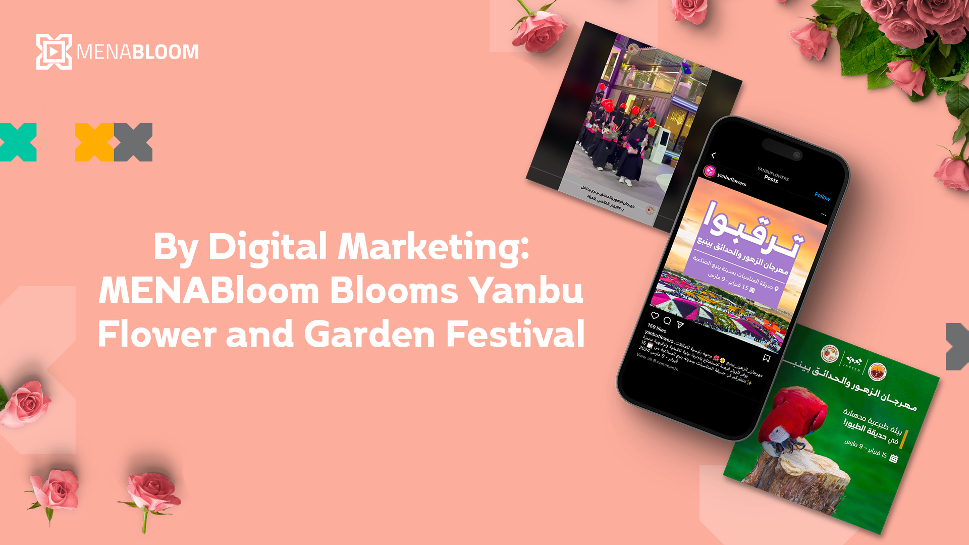 By Digital Marketing: MENABloom Blooms Yanbu Flower and Garden Festival